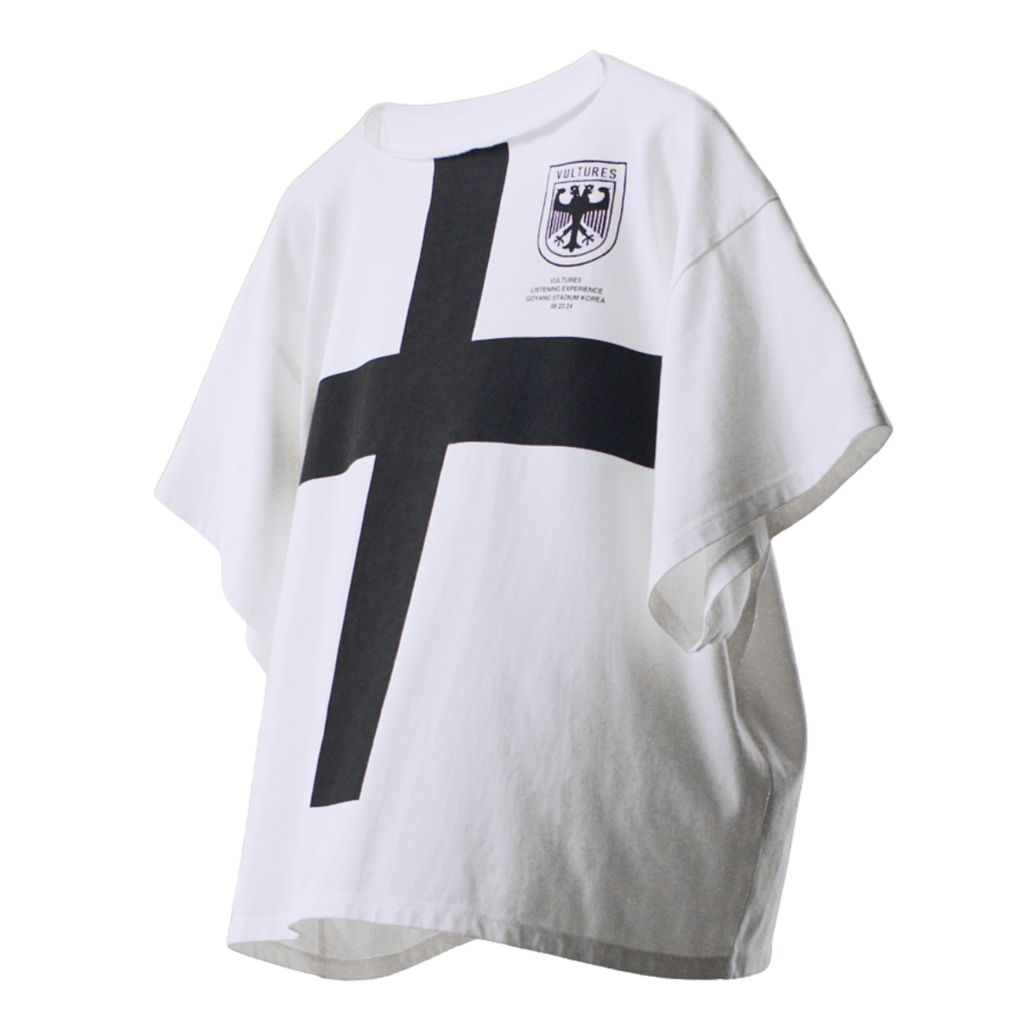WHITE CROSS TEE